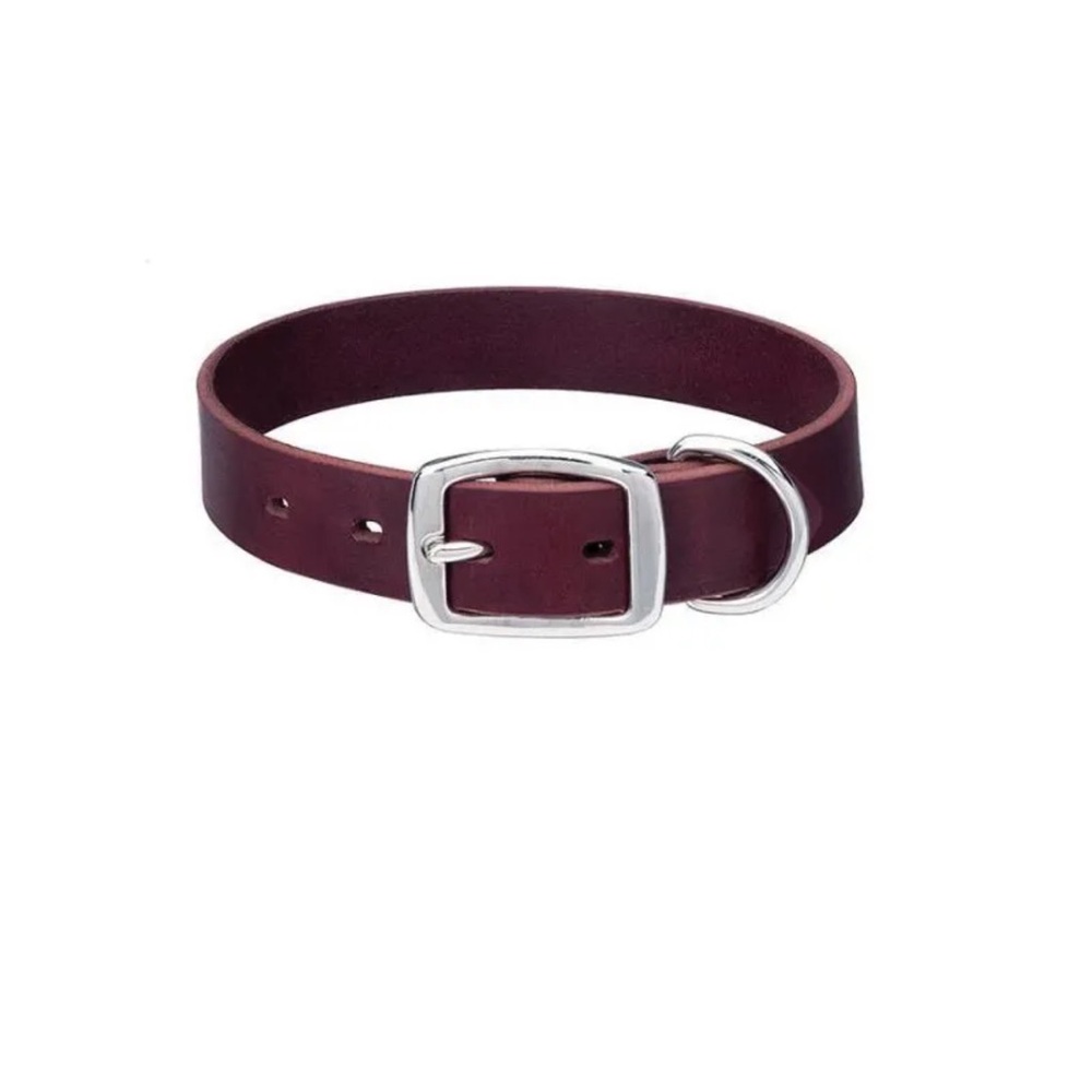 WEAVER LEATHER HERITAGE CHOICE 06-1200-17 DOG COLLAR, 17 IN L COLLAR,